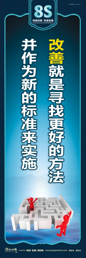 8s管理圖片 改善就是尋找更好的方法并作為新的標(biāo)準(zhǔn)來(lái)實(shí)施