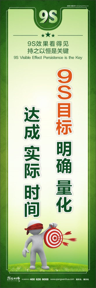 9S目標 明確 量化達成 實際 時間