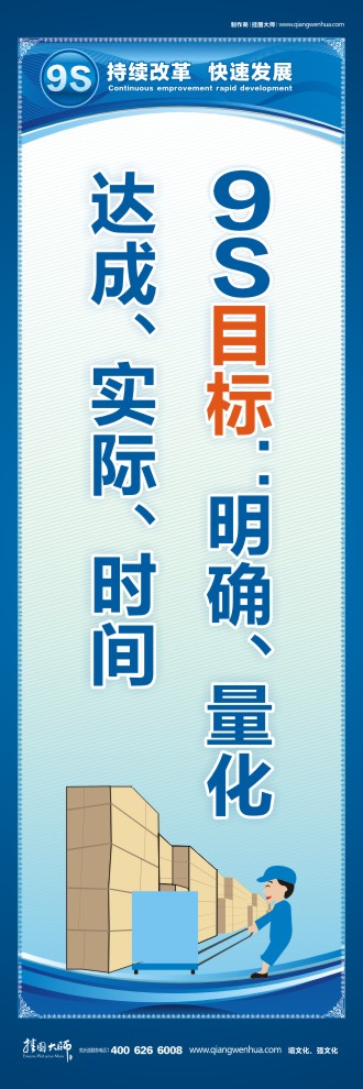 9S目標(biāo)：明確、量化\達(dá)成、實(shí)際、時間